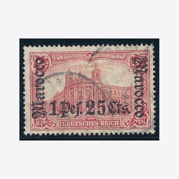 Tysk post i Marokko 1906