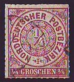 Norddeutscher Postbezirk 1868