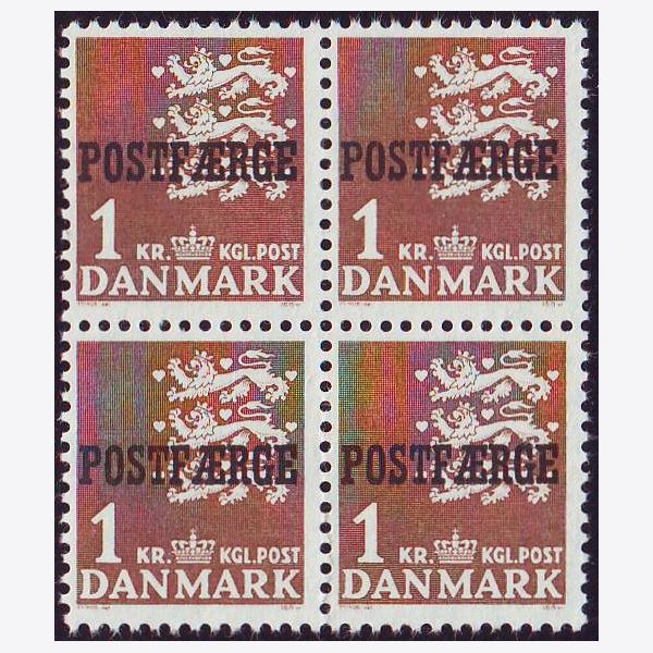 Danmark Postfærge 1950
