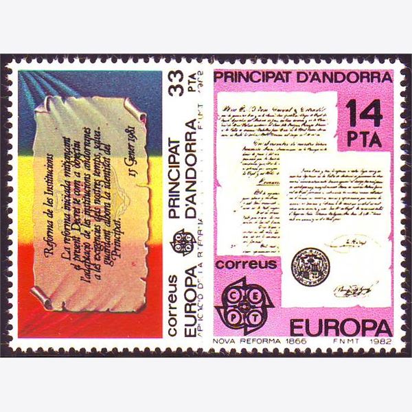 Andorra Spansk 1982