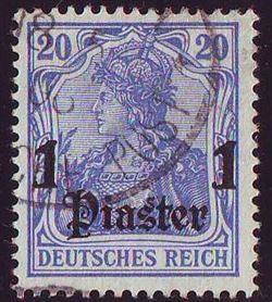 German Post in Turkey 1905