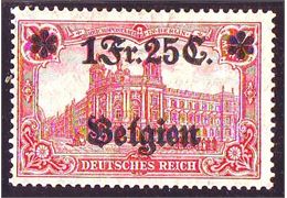 German Post in Belgium 1914